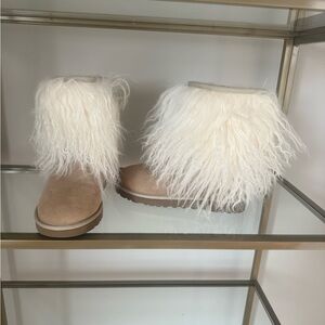 UGG Women's Winter Boots - Cream and Tan